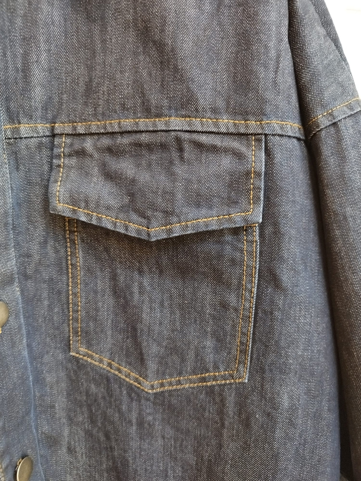 Giubbotto denim scuro