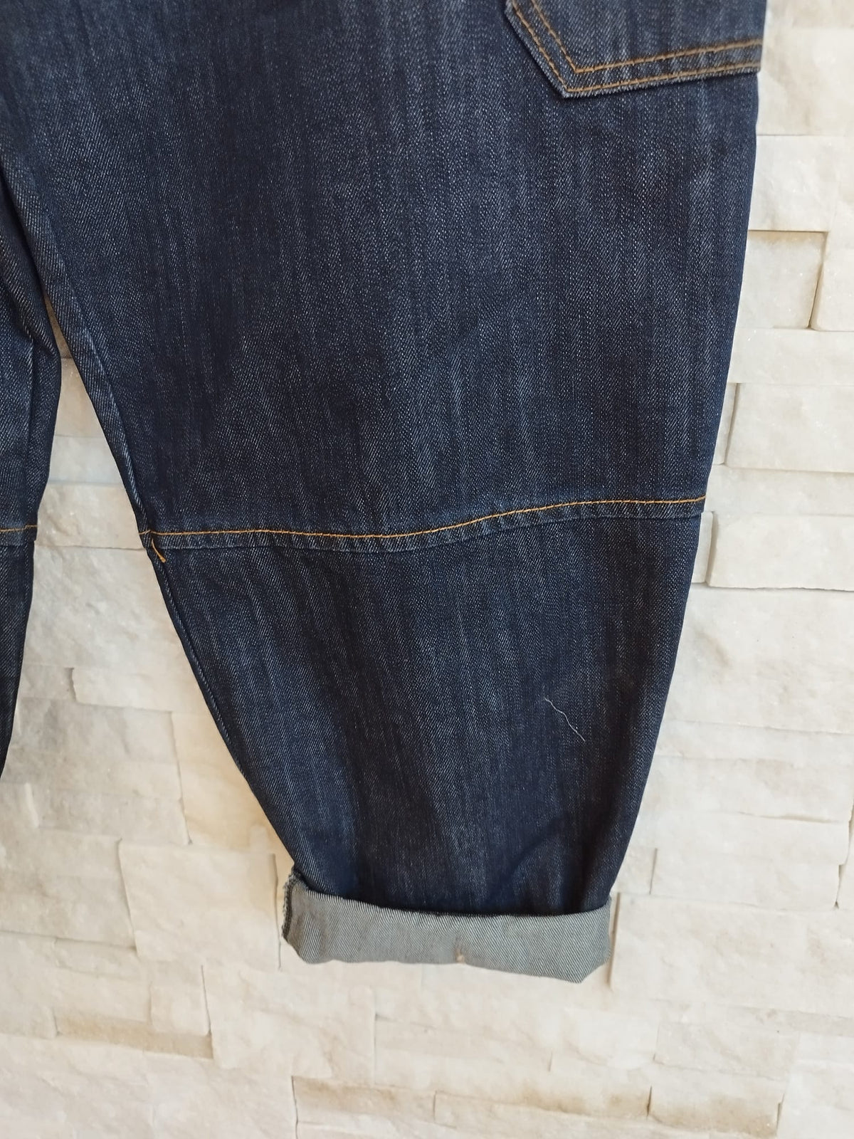 Pantalone denim scuro