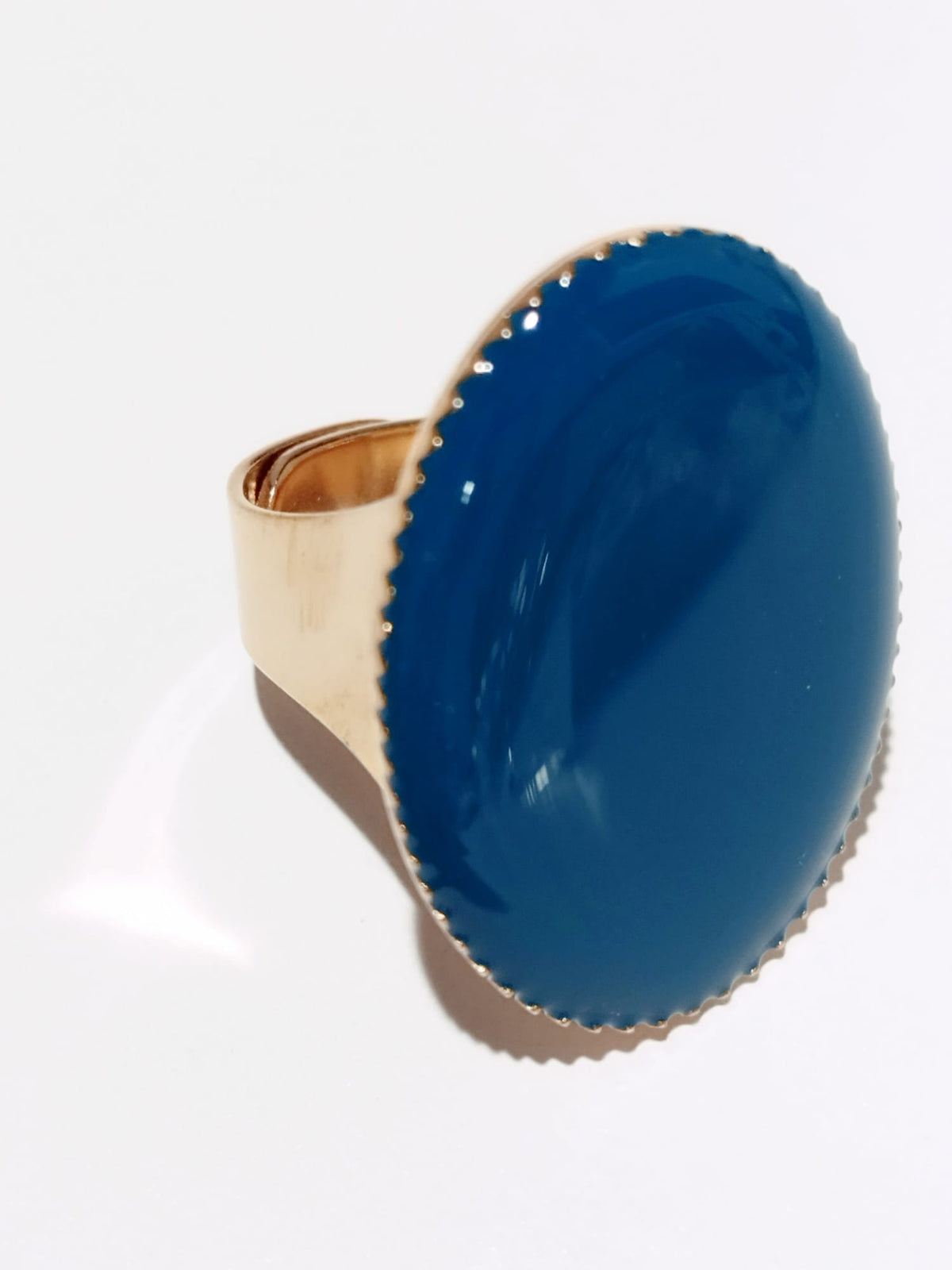 Anello Asya colore gold e blu