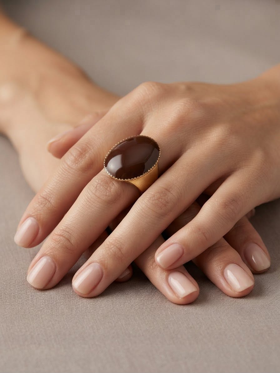 Anello Asya colore gold e moto